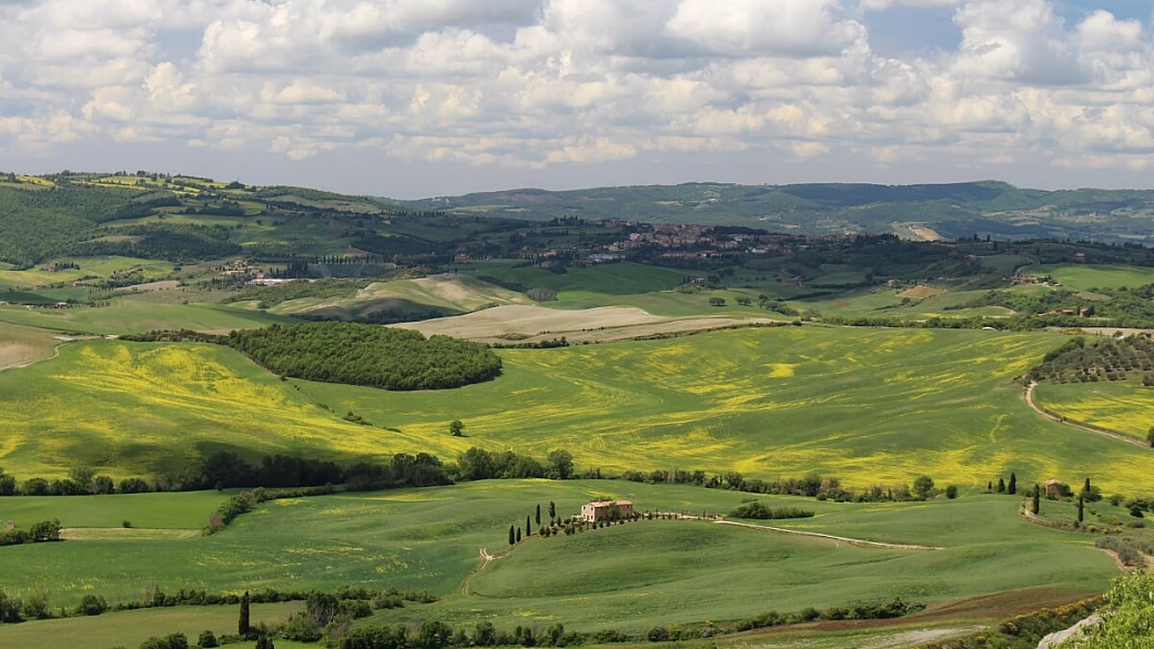 siena, le crete e la val d’orcia