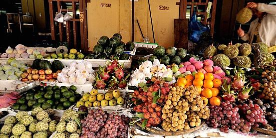 frutta mercato hoi an