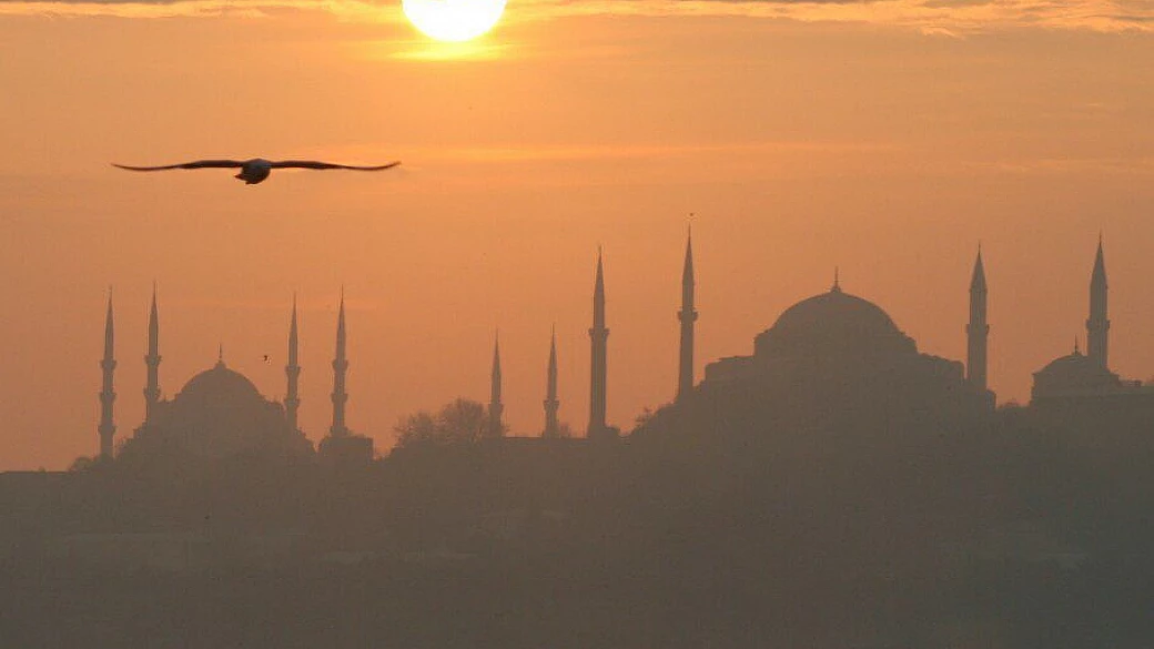 caicco in turchia, torta di riso finita