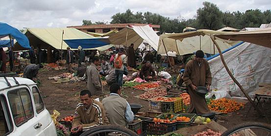 mercato - valle dell'ourika