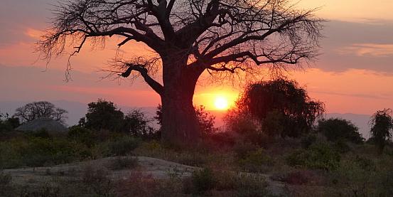 Il primo tramonto in Africa. 2