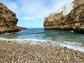 polignano a mare, lama monachile