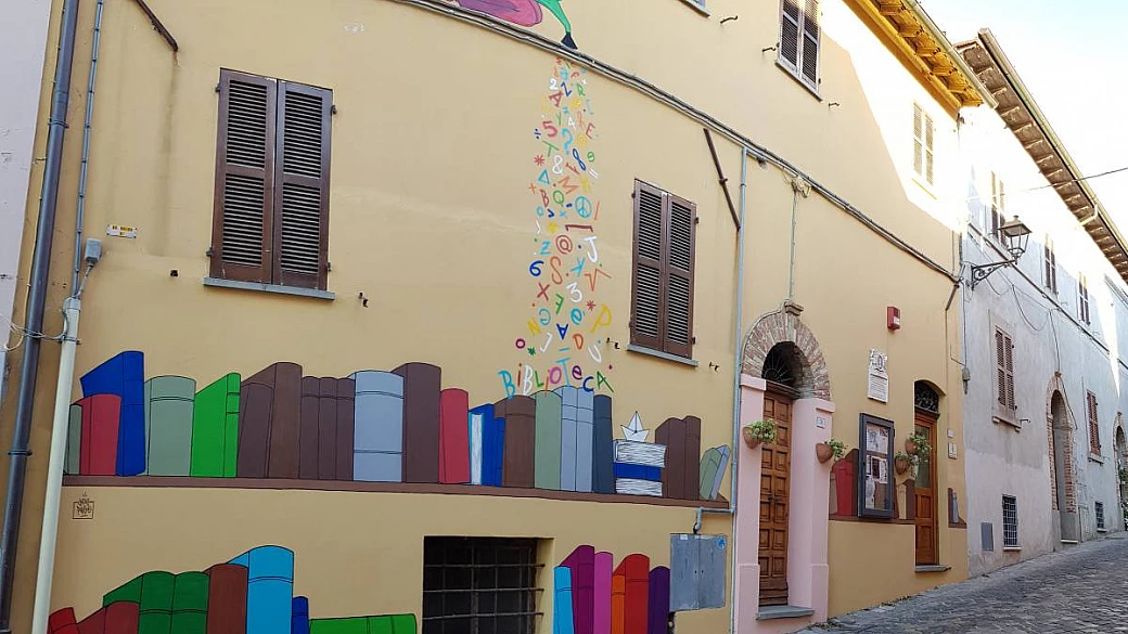 mondolfo e la sua galleria senza soffitto