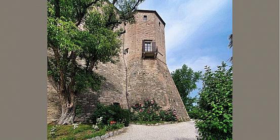 il castello di santarcangelo, romagna