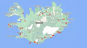 islanda, isola vestmannaeyjar e il villaggio francese