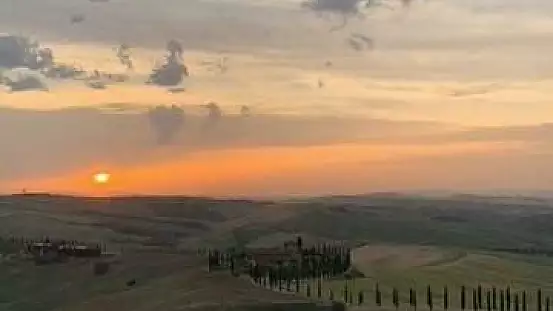 val d'orcia in toscana
