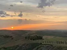 val d'orcia in toscana