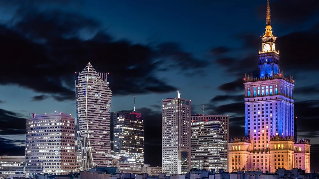 varsavia, la magia della notte polacca
