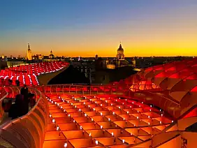 tramonto_dalla_setas_de_sevilla