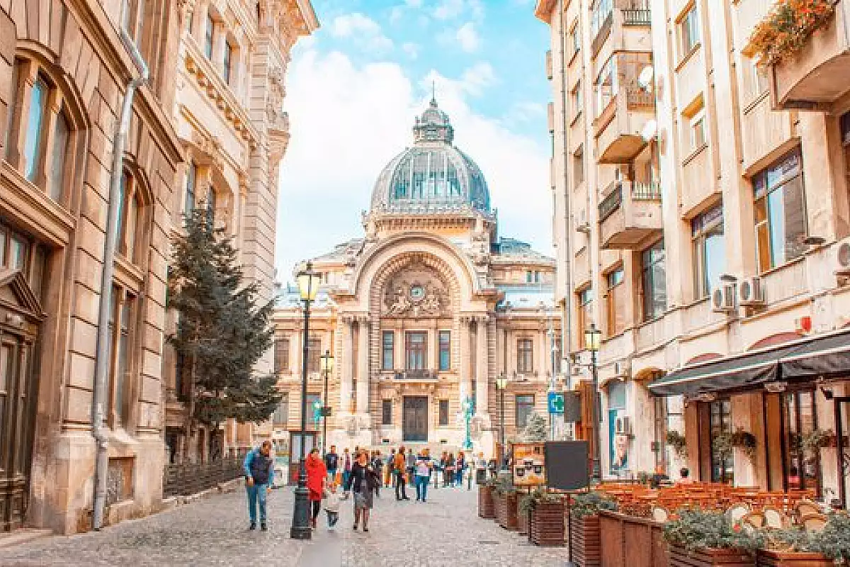 centro storico da visitare in un weekend a Bucarest.