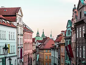 photo of buildings and streets of prague, czech republic
