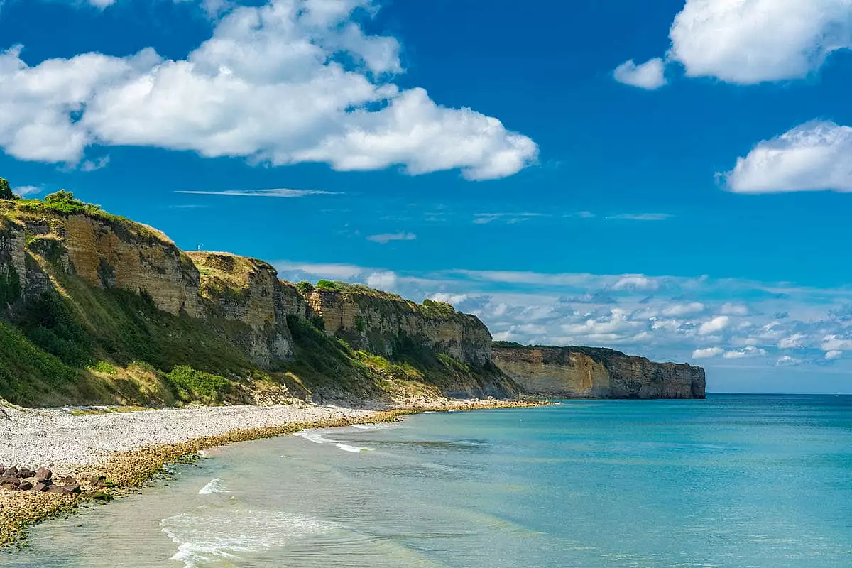 omaha beach in Normandia