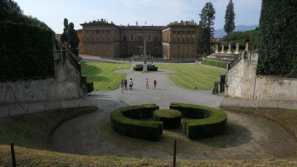 giardino di boboli e villa la loggia