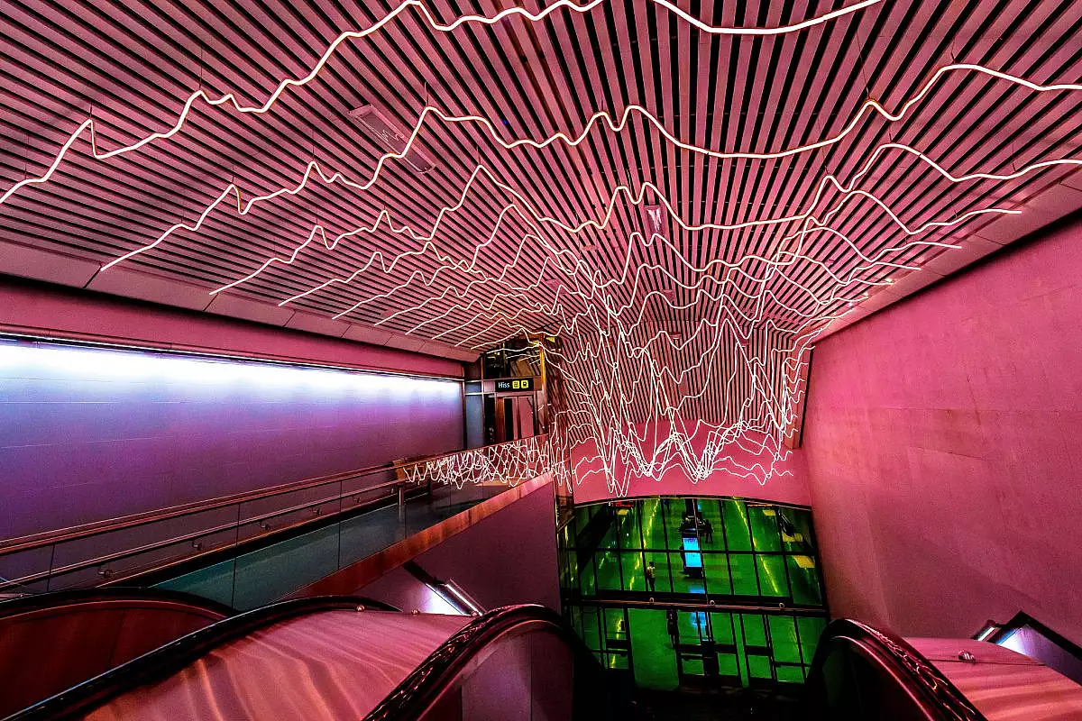 odenplan, della metro stoccolma. stefan holm, shutterstock