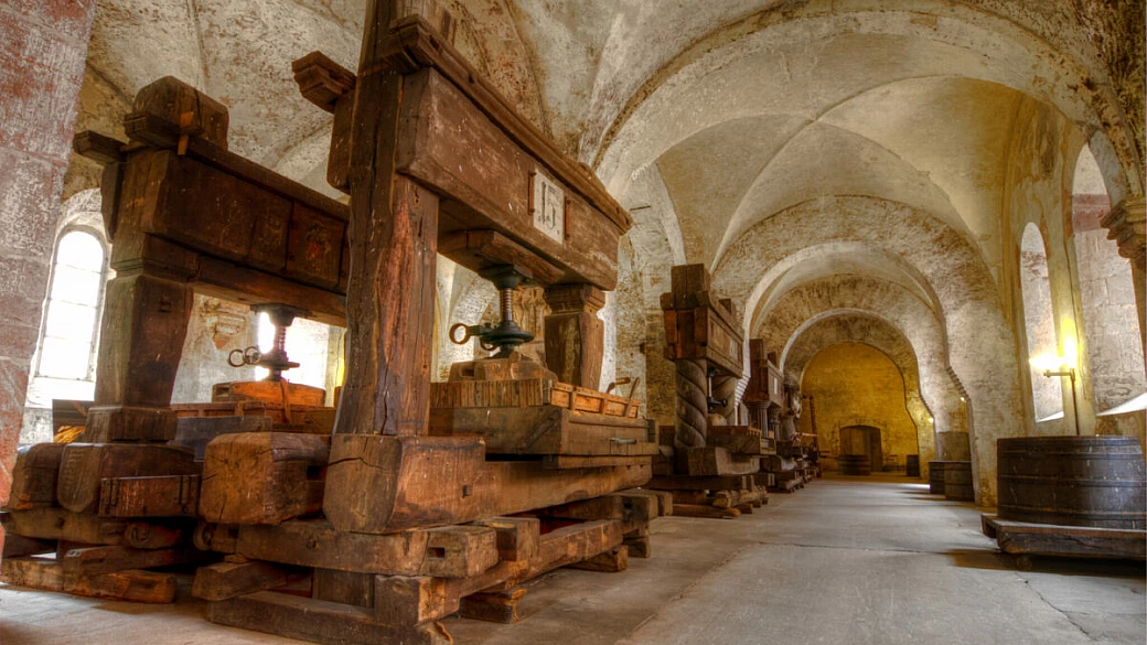 in germania c'è l'abbazia dove è stato girato un film straordinario: qui fantasia e realtà si incontrano