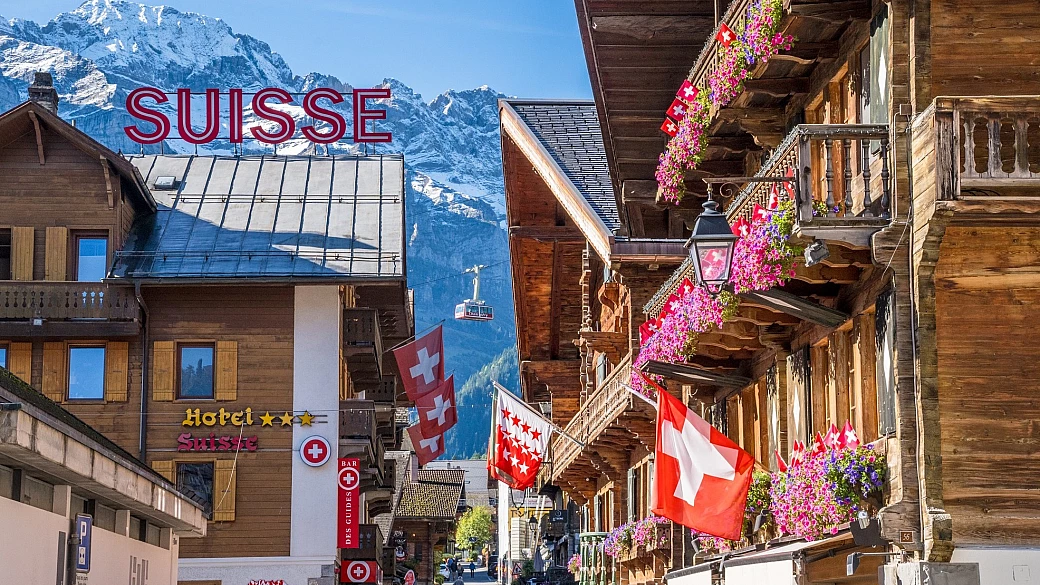 in questo borgo della svizzera ci tengono tantissimo allo sport: è la capitale olimpica del vallese