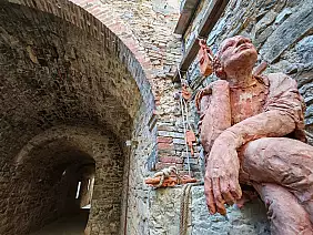5 - primo giorno - la statua di filippo brunelleschi a castellina