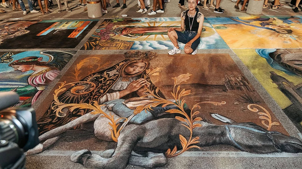 curtatone, un ferragosto di arte e meraviglia nel santuario più amato dagli artisti di strada