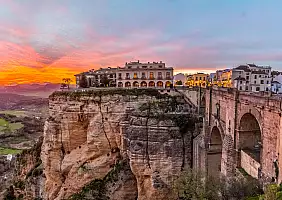 turistipercaso A,Spectacular,Sunset,With,The,