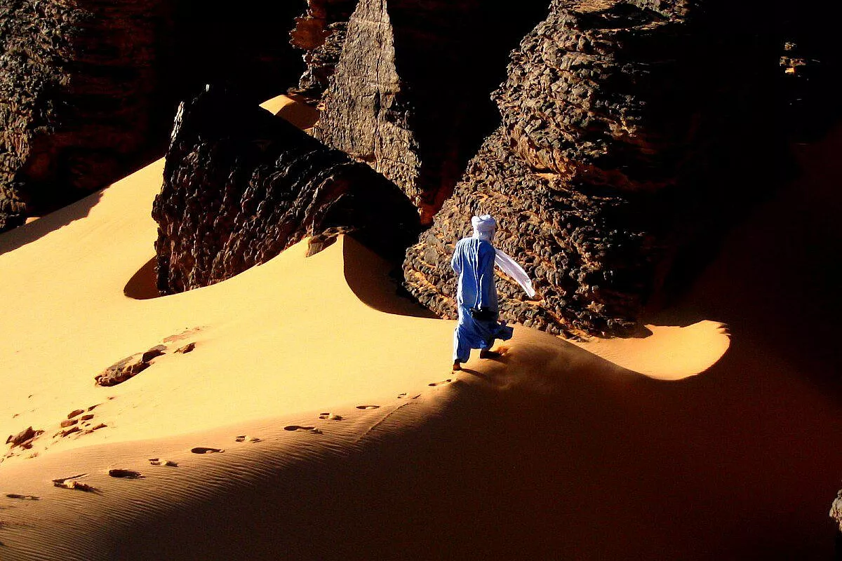 Sahara algerino, silenzio e pace regnanano sovrani
