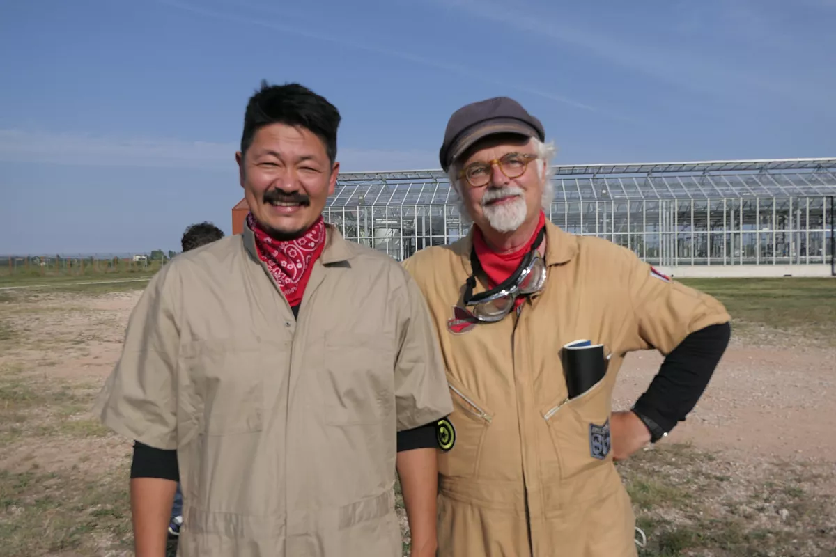 Patrizio Roversi e Chef Hiro