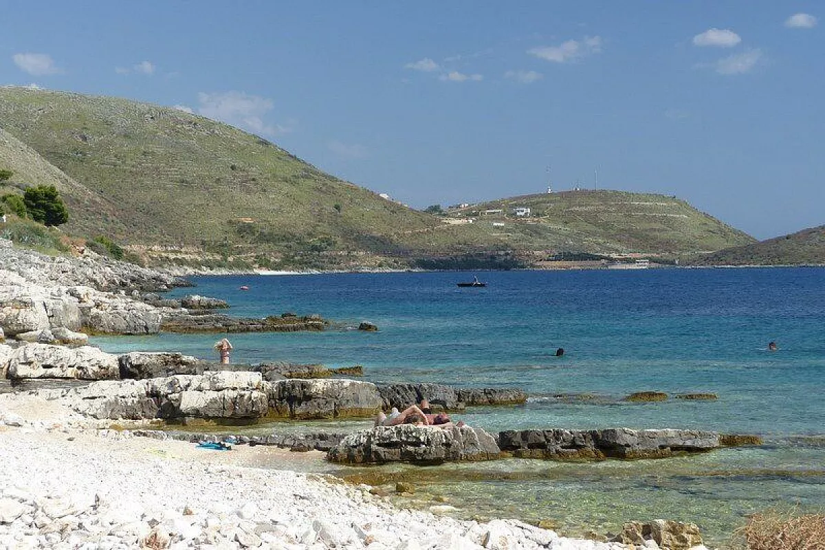 Porto palermo la spiaggia