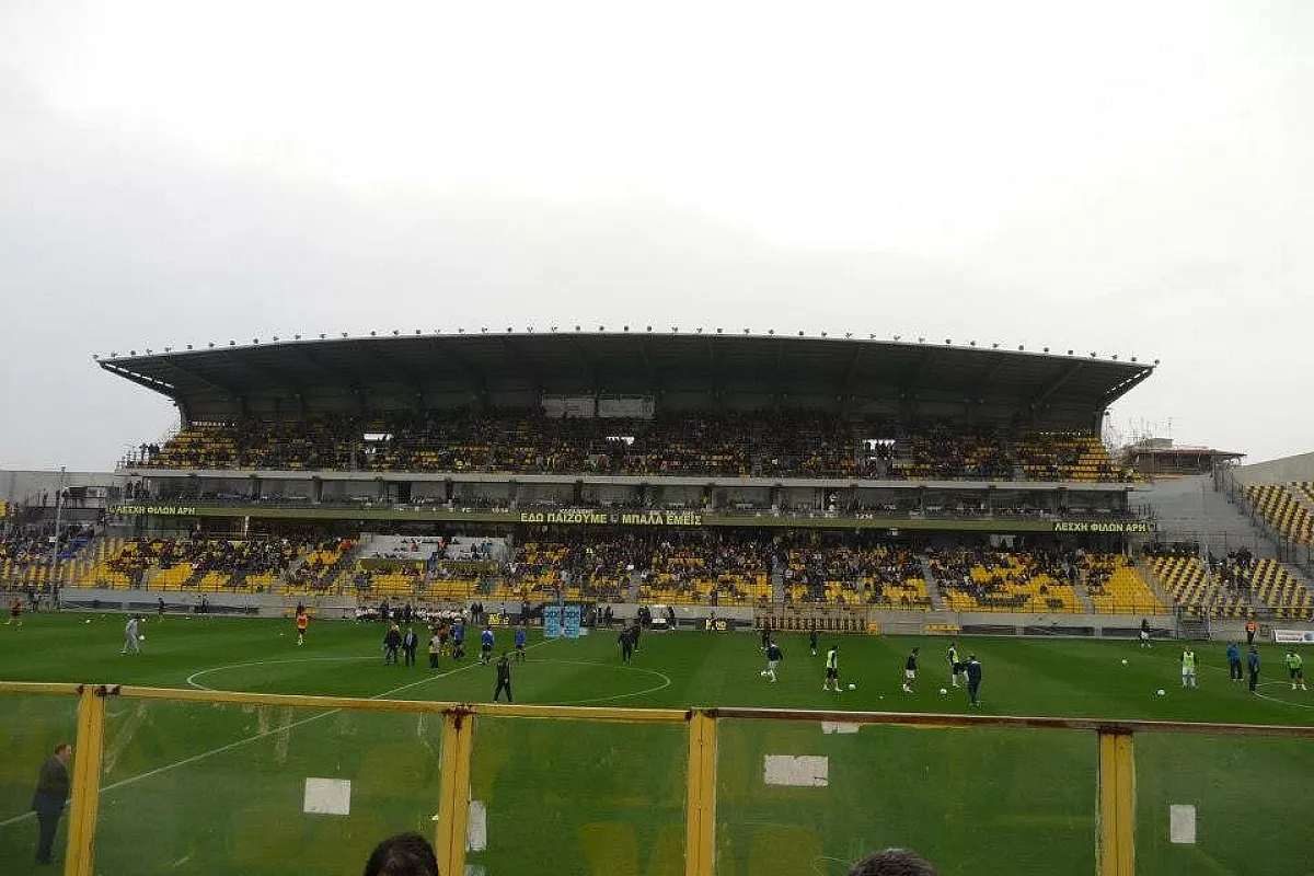 Il Kleanthis Vikelidis, lo stadio dell'Aris
