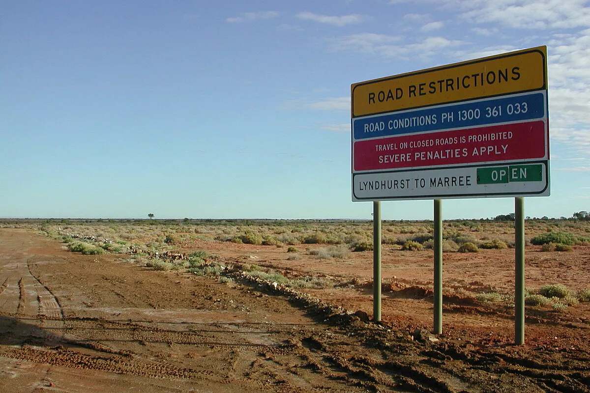 On the road in Australia!