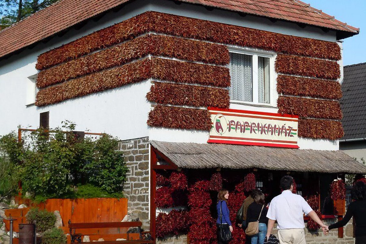 Negozio di paprika, Tihany, Ungheria