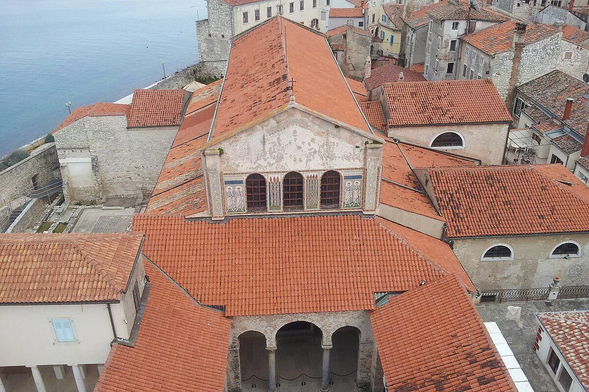 Basilica Eufrasiana a Parenzo in Istria (Pasqua a Parenzo e dintorni in bicicletta