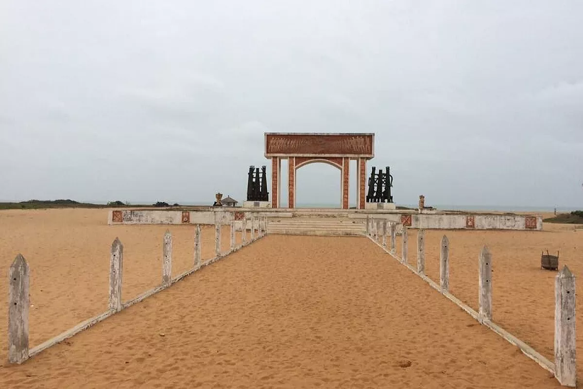 In sella a uno zem tra Togo e Benin!