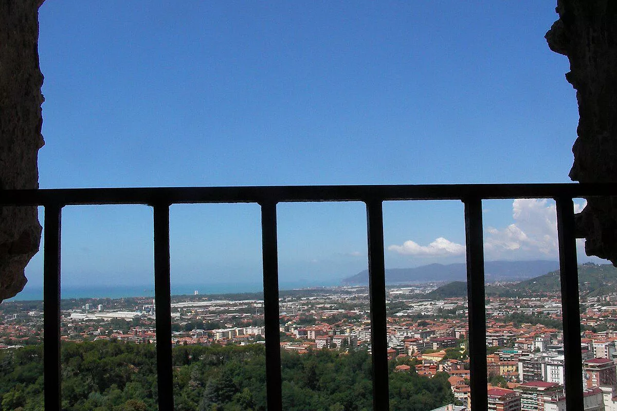 Vista panoramica dal Castello Malaspina di Massa