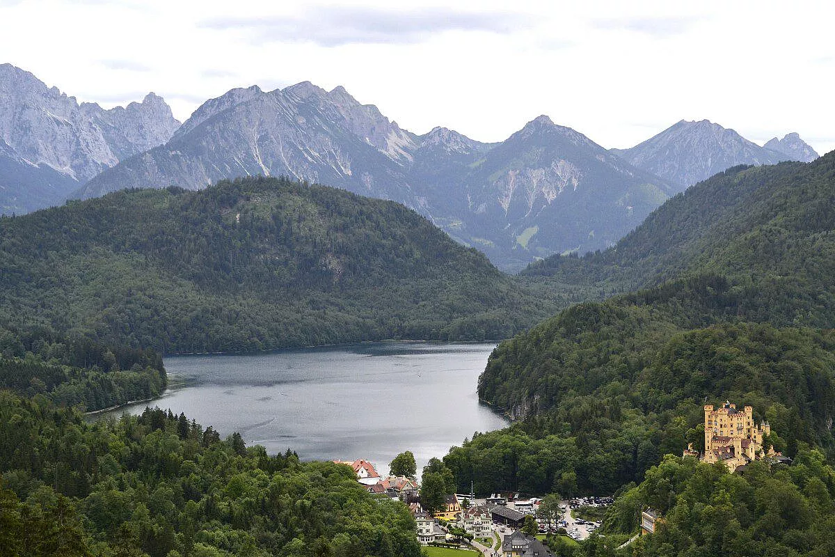 Paesaggio dal castello
