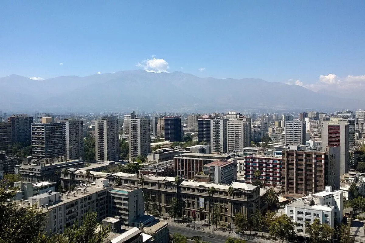 dall'alto di Santiago...