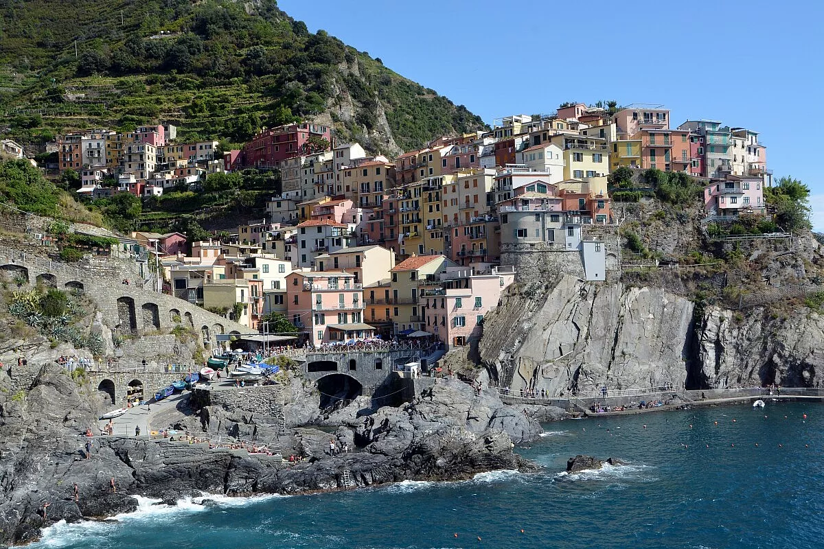 Manarola: Panorama del borgo