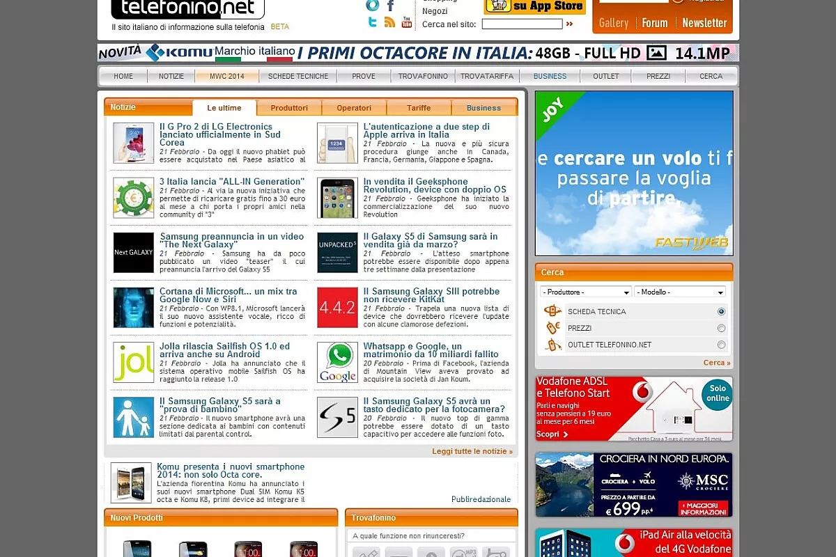 Telefonino.net protagonista al Gsma Mobile World Congress 2014