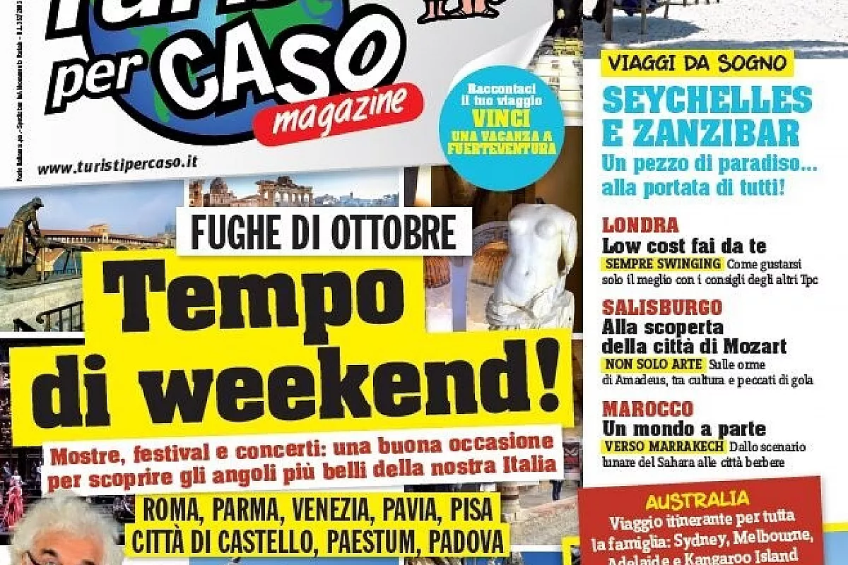 Fughe di ottobre: tempo di weekend!