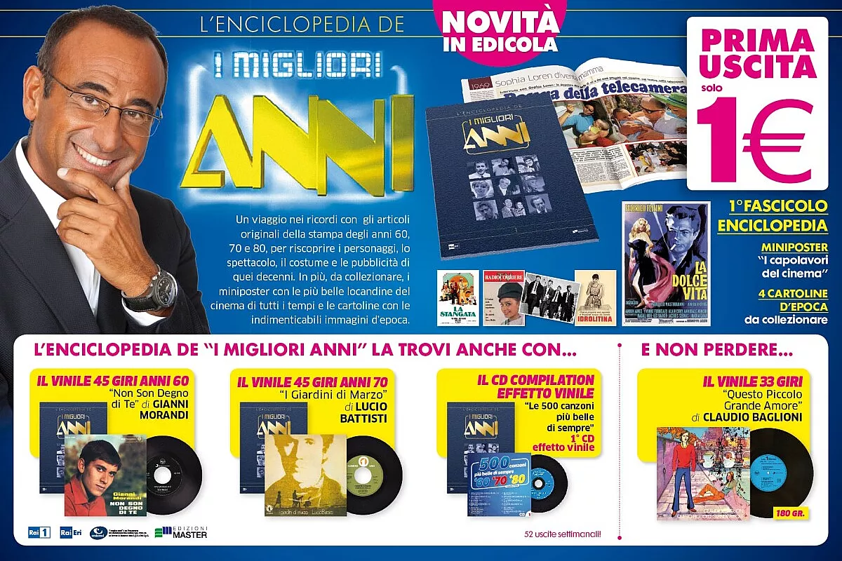 In edicola l’Enciclopedia de I Migliori Anni