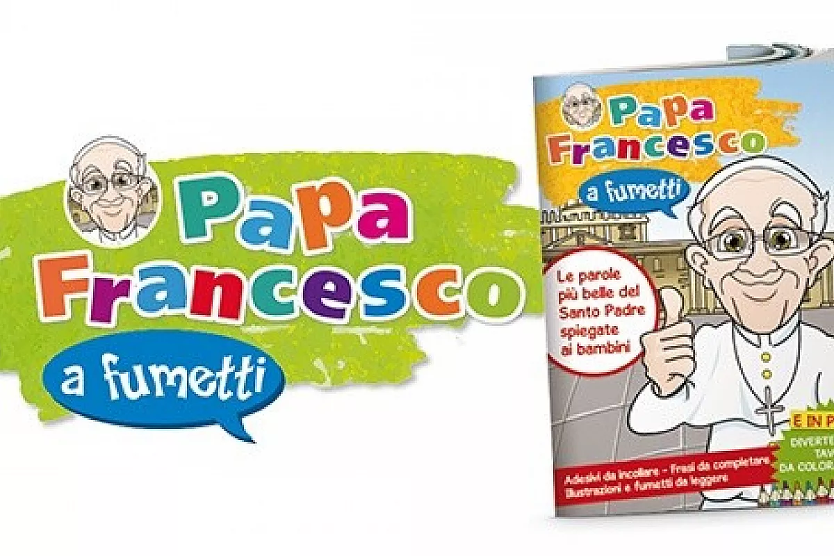 Papa Francesco a fumetti: da Edizioni Master in edicola una grande novità per genitori e bimbi