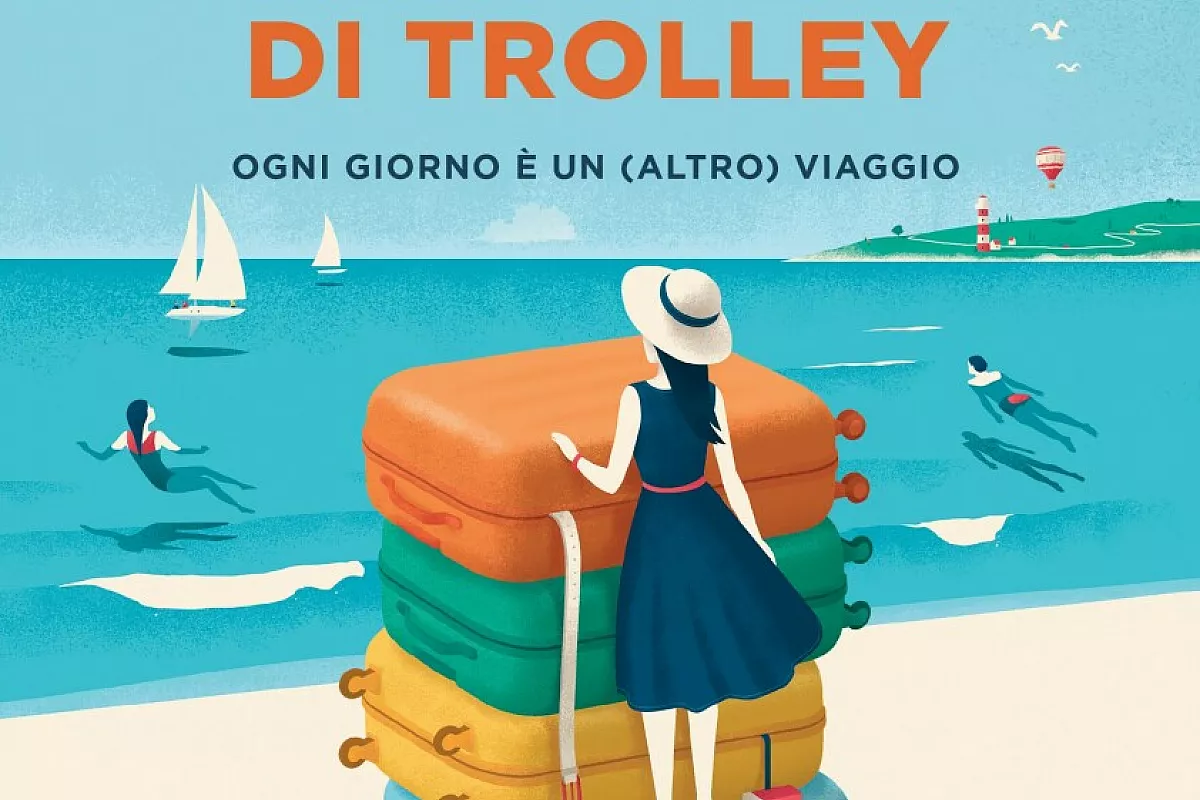 La felicità è a portata di trolley: ogni giorno è un di altro viaggio