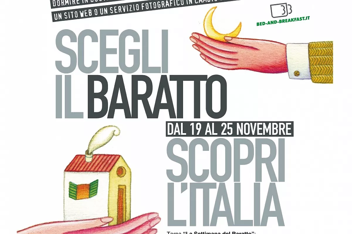 Al via La Settimana del Baratto