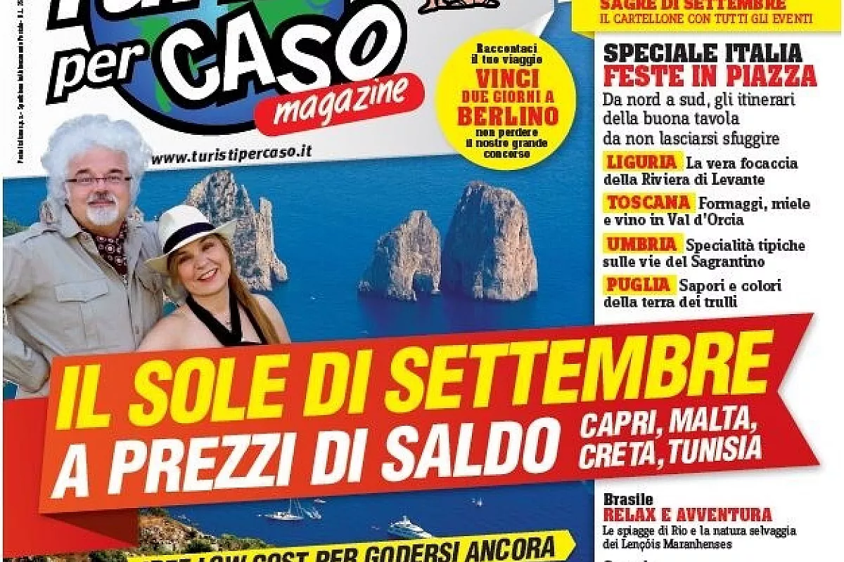 Sole di settembre in saldo