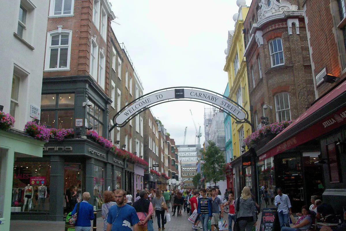 Londra, la vivace Carnaby Street