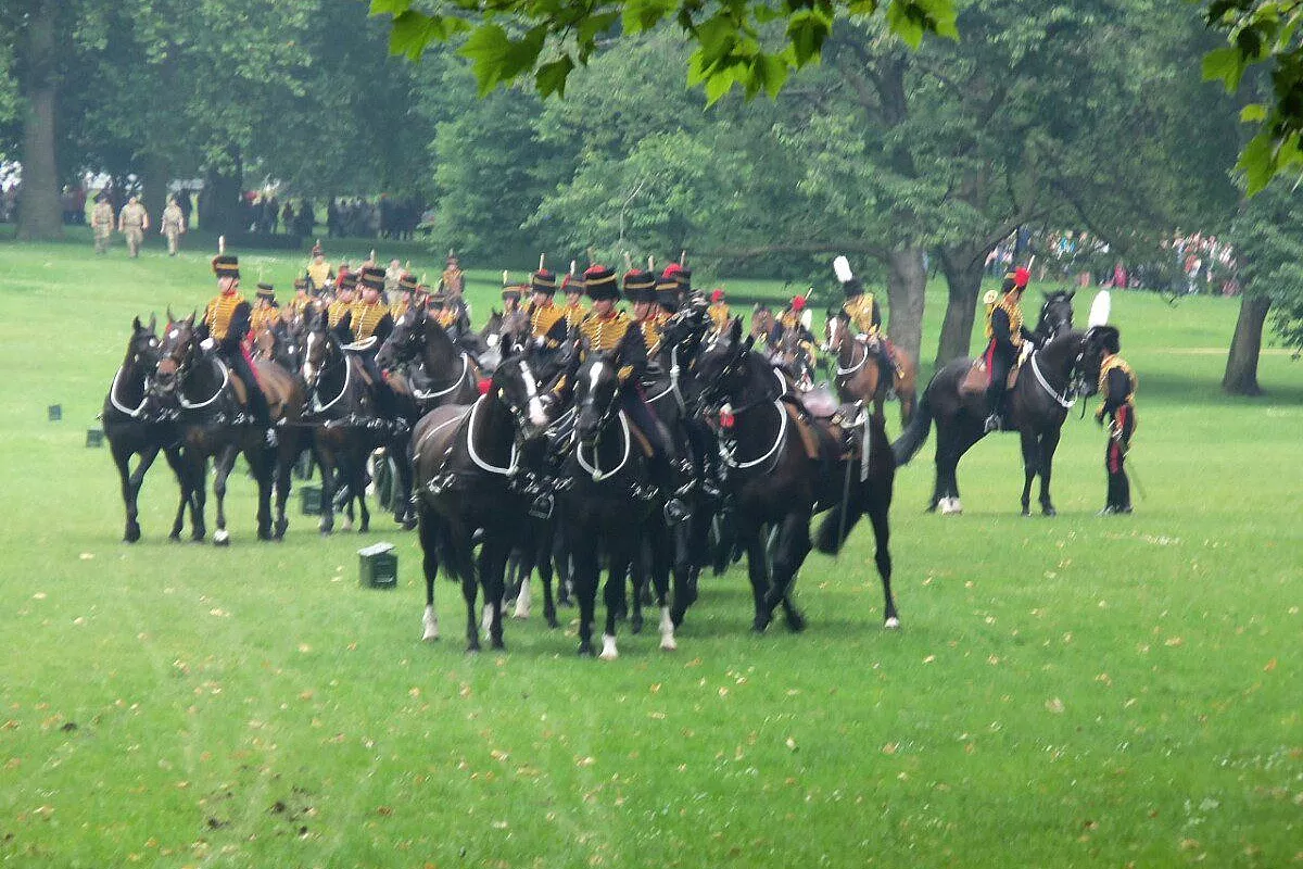 trooping the colours
