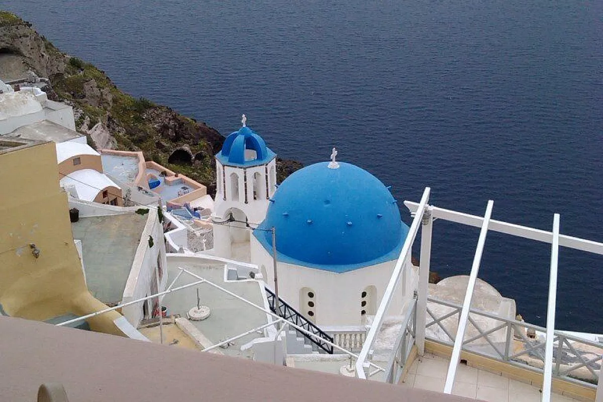 I tetti di santorini