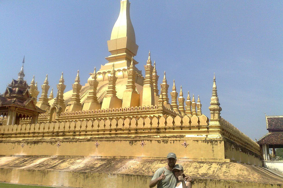 Laos,Vientiane ( Pha That Luang)