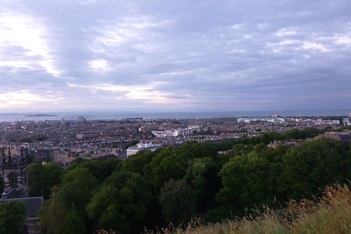 Panorama da Calton Hill