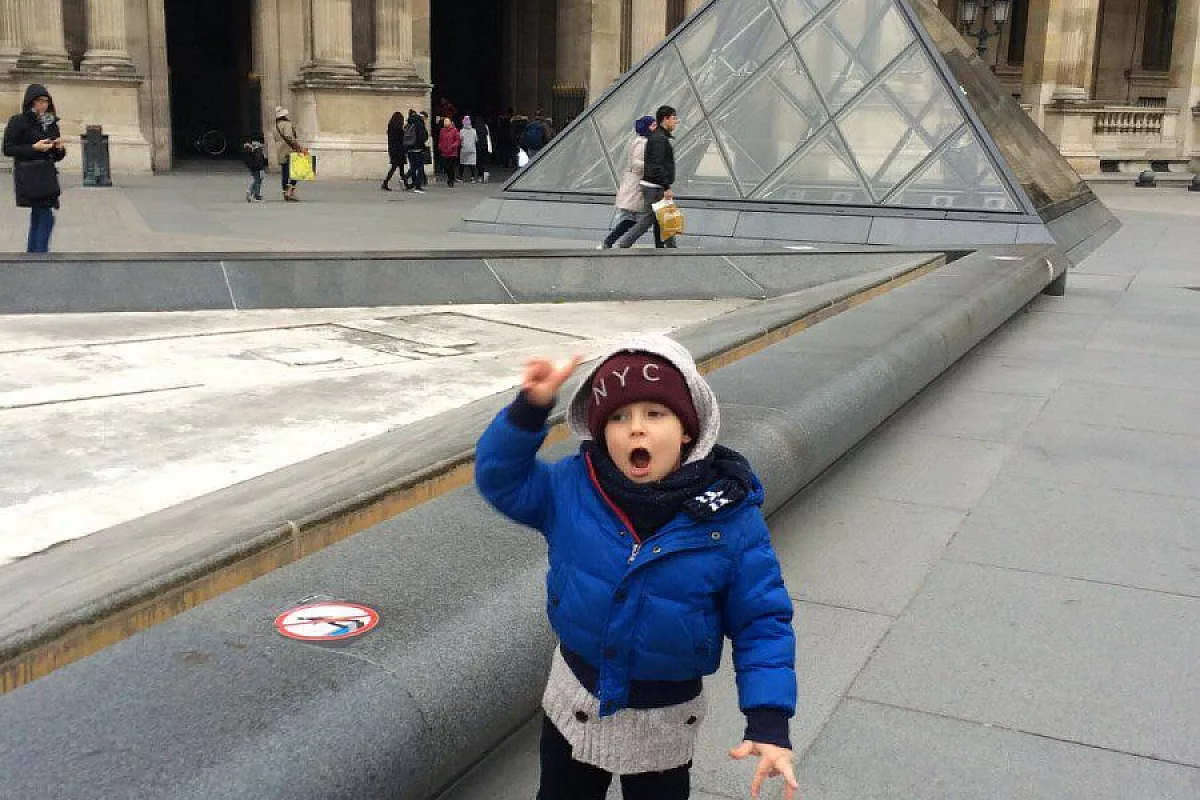 il professoressino al Louvre