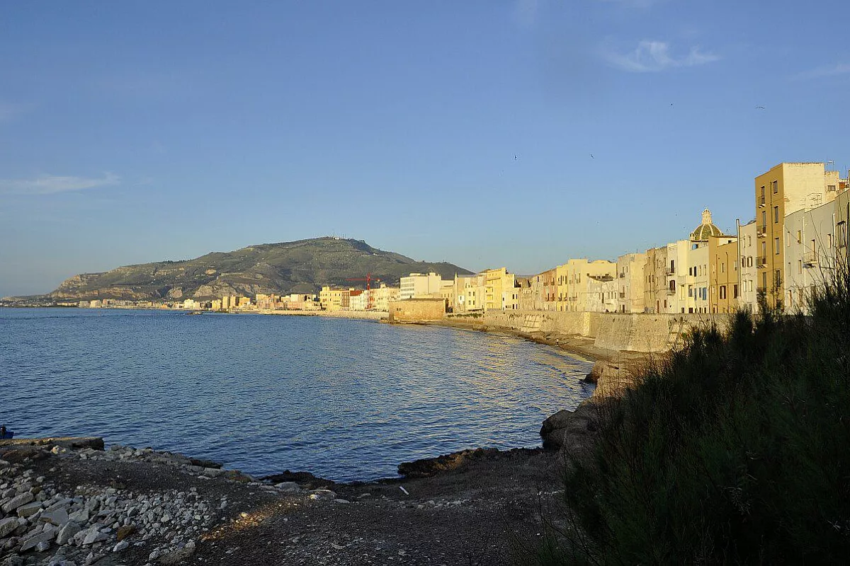 Trapani al tramonto