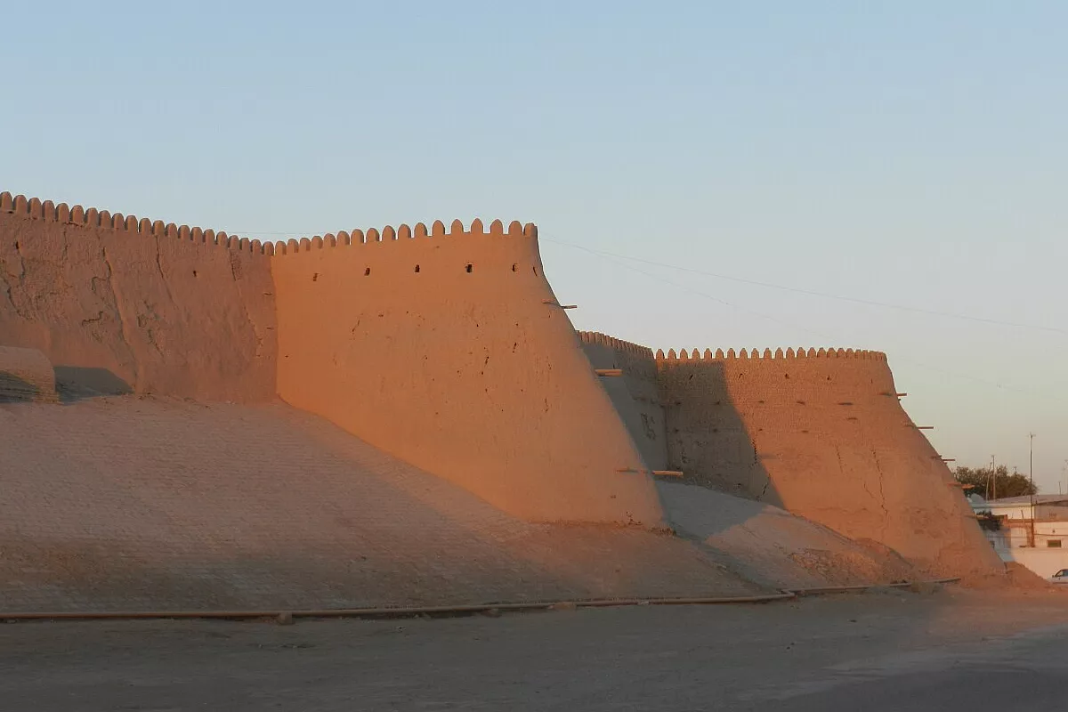 Khiva - Le mura di Ichan Kala
